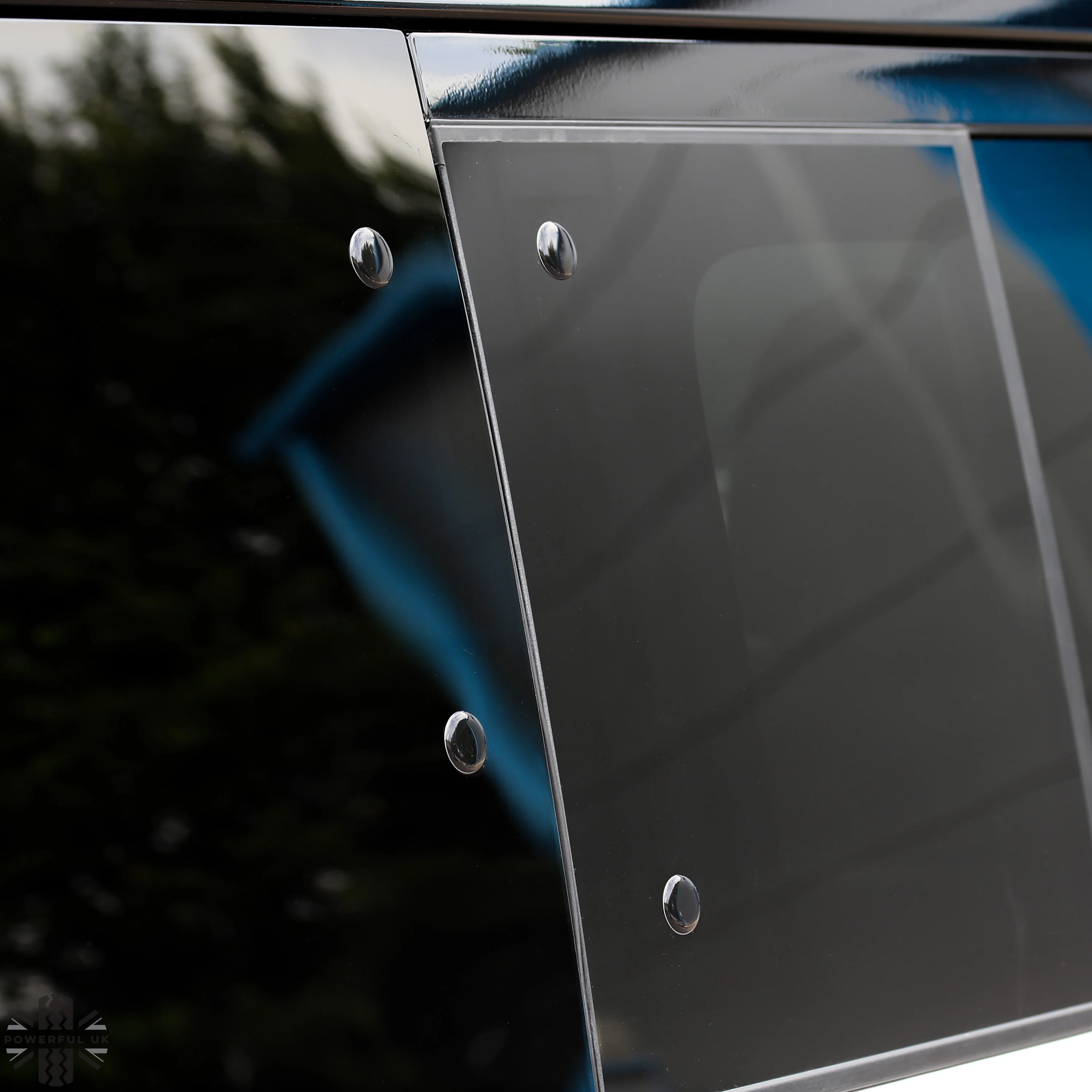 Side Panel Delete Stickers - Black x8 - for Land Rover Defender L663 - Image 4