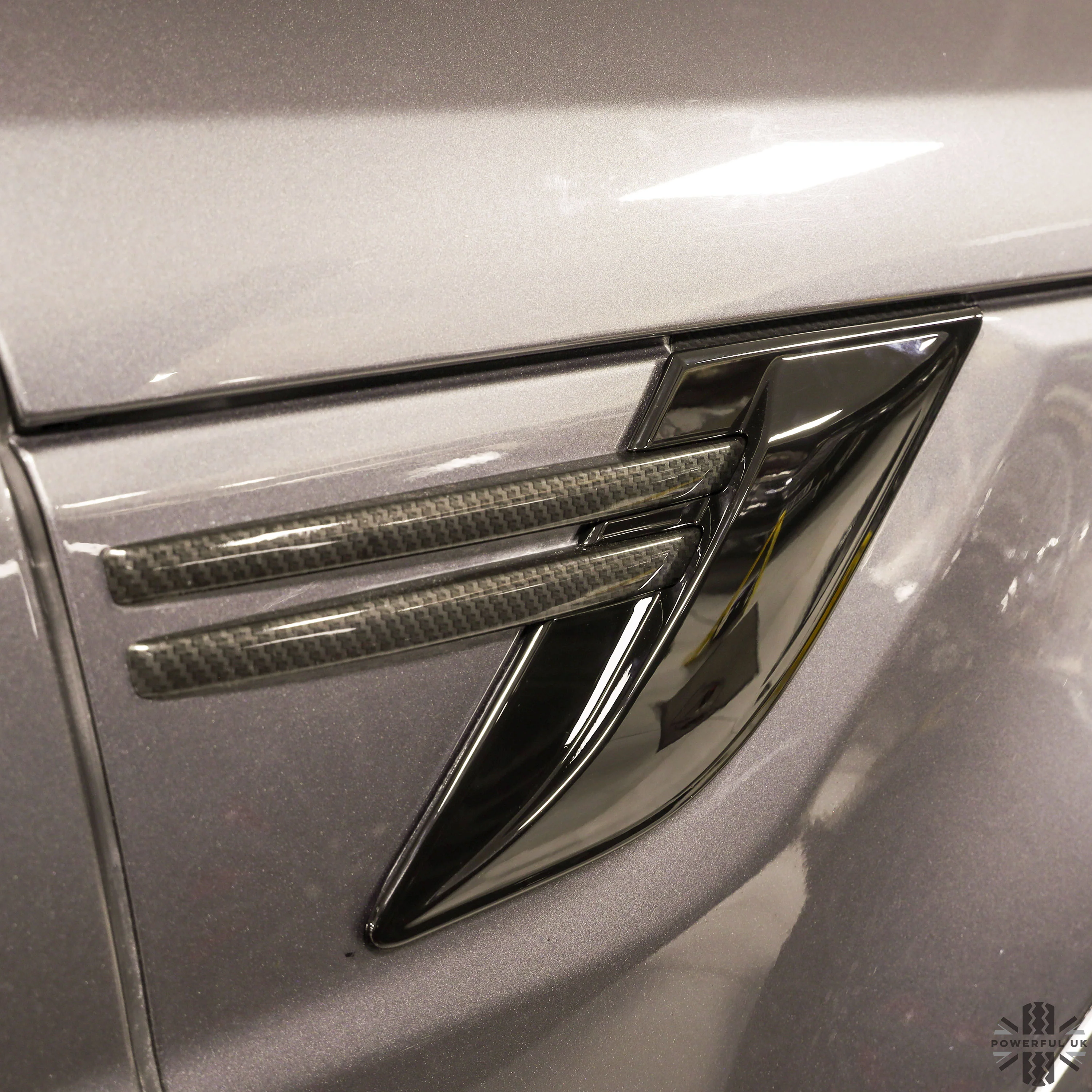 Side Vent Covers for Range Rover Sport L494 - Gloss Black - Image 6