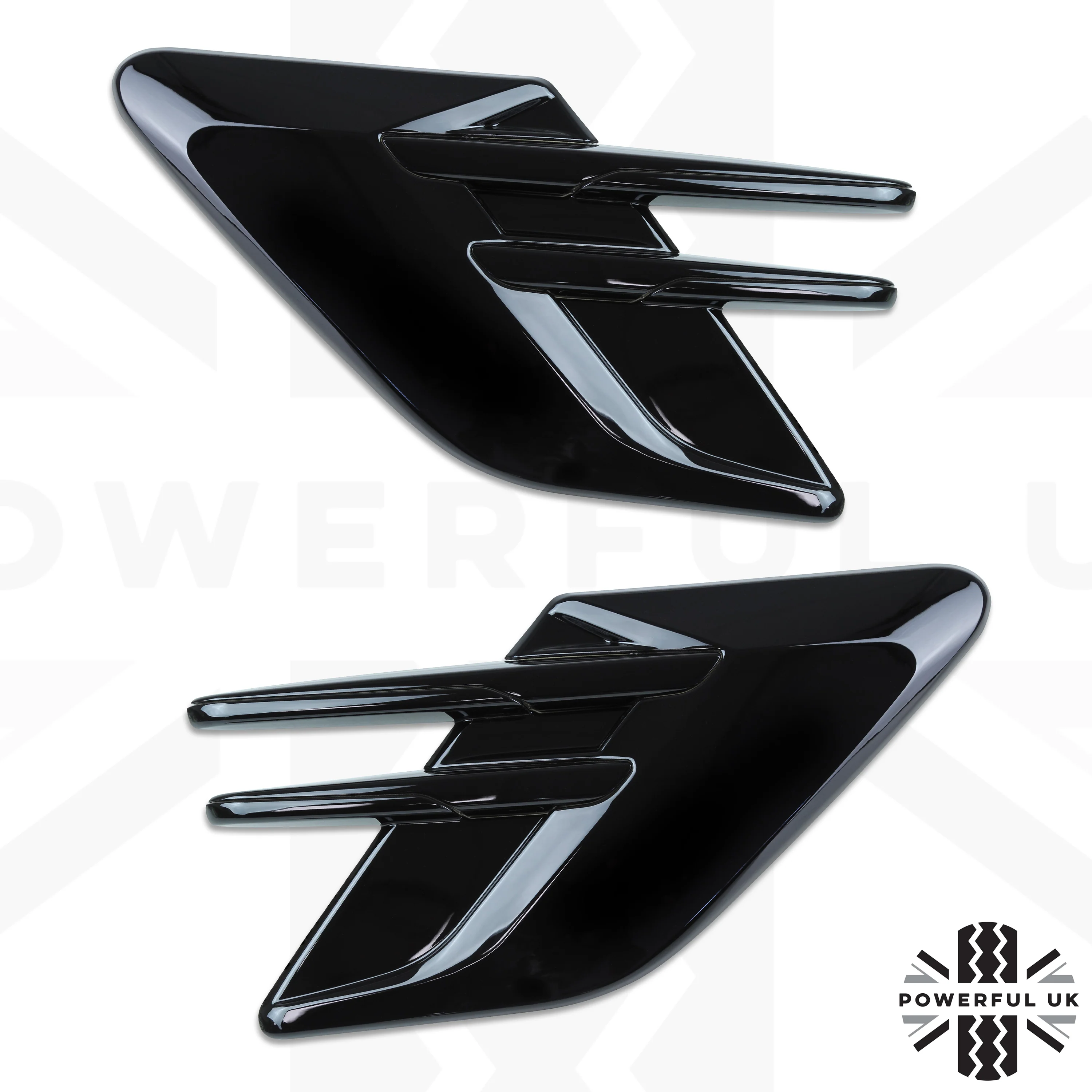 2018 Side Vents (Pair) - Gloss Black for Range Rover Sport L494 2018 - Image 3