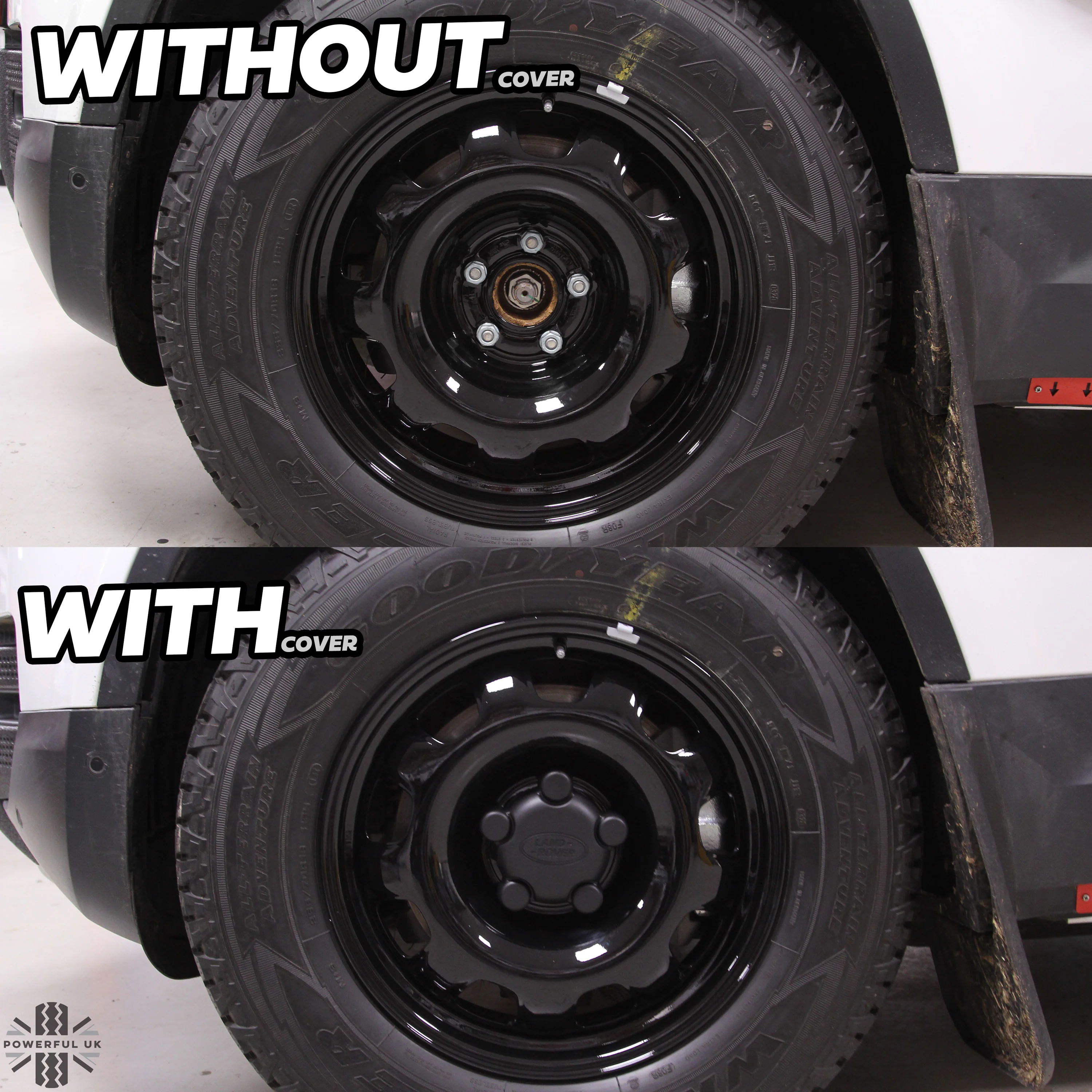 Steel Wheel Hub Cap / Wheel Centre - Single - for Land Rover Defender L663 - Image 4