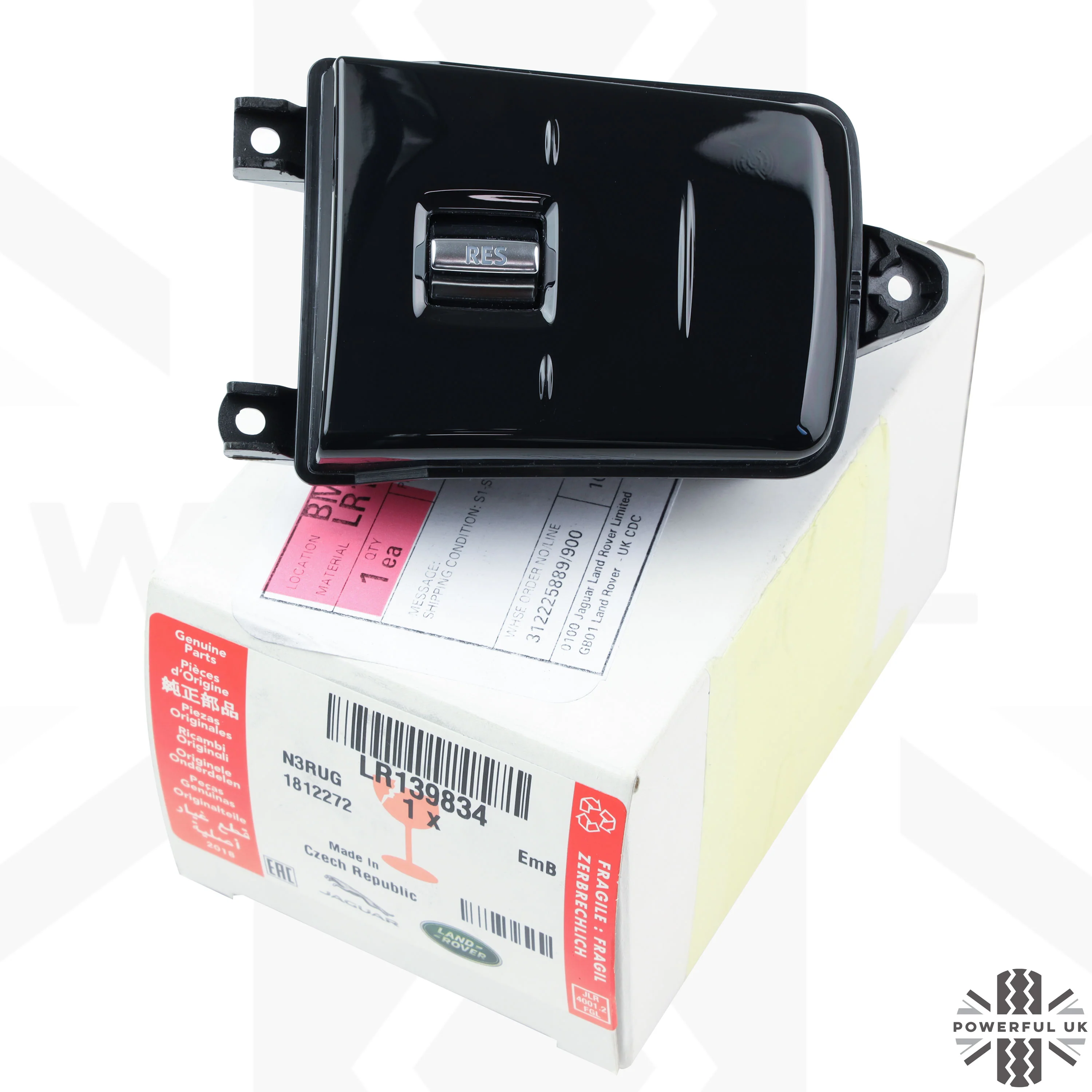 Touch Switch Pack for Range Rover L460 - HEATED - Right - Image 5