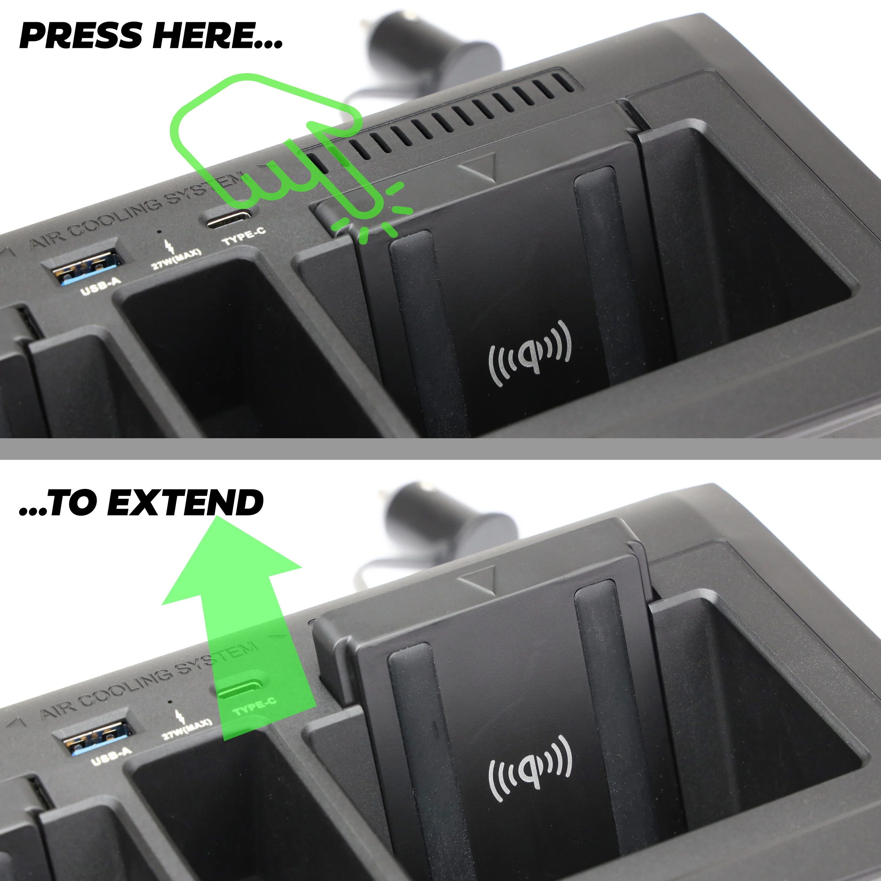 Twin Dock Wireless Charger for Land Rover Defender L663 - Image 8