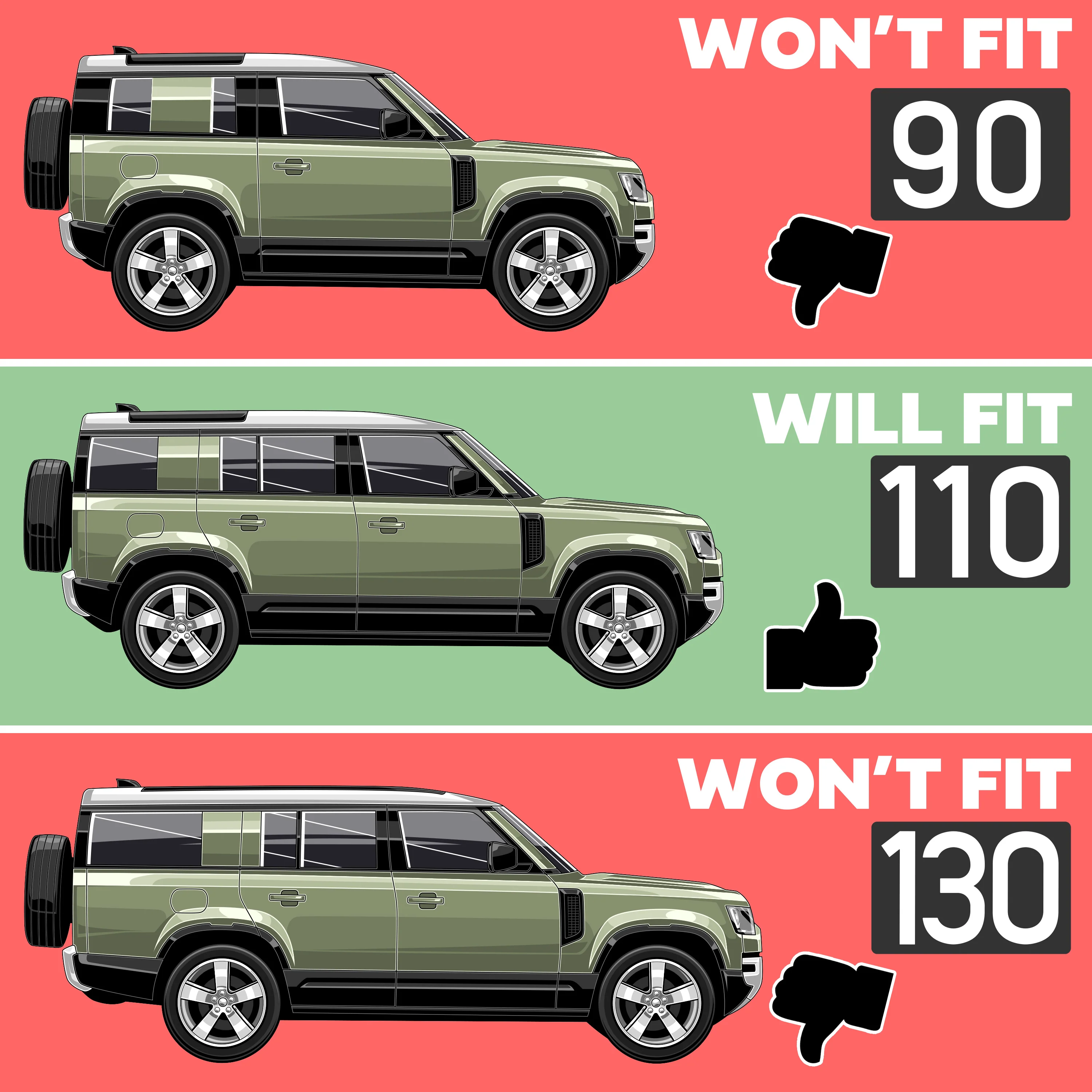 Utility Side Rail for Land Rover Defender L663 110 - Right - Image 10