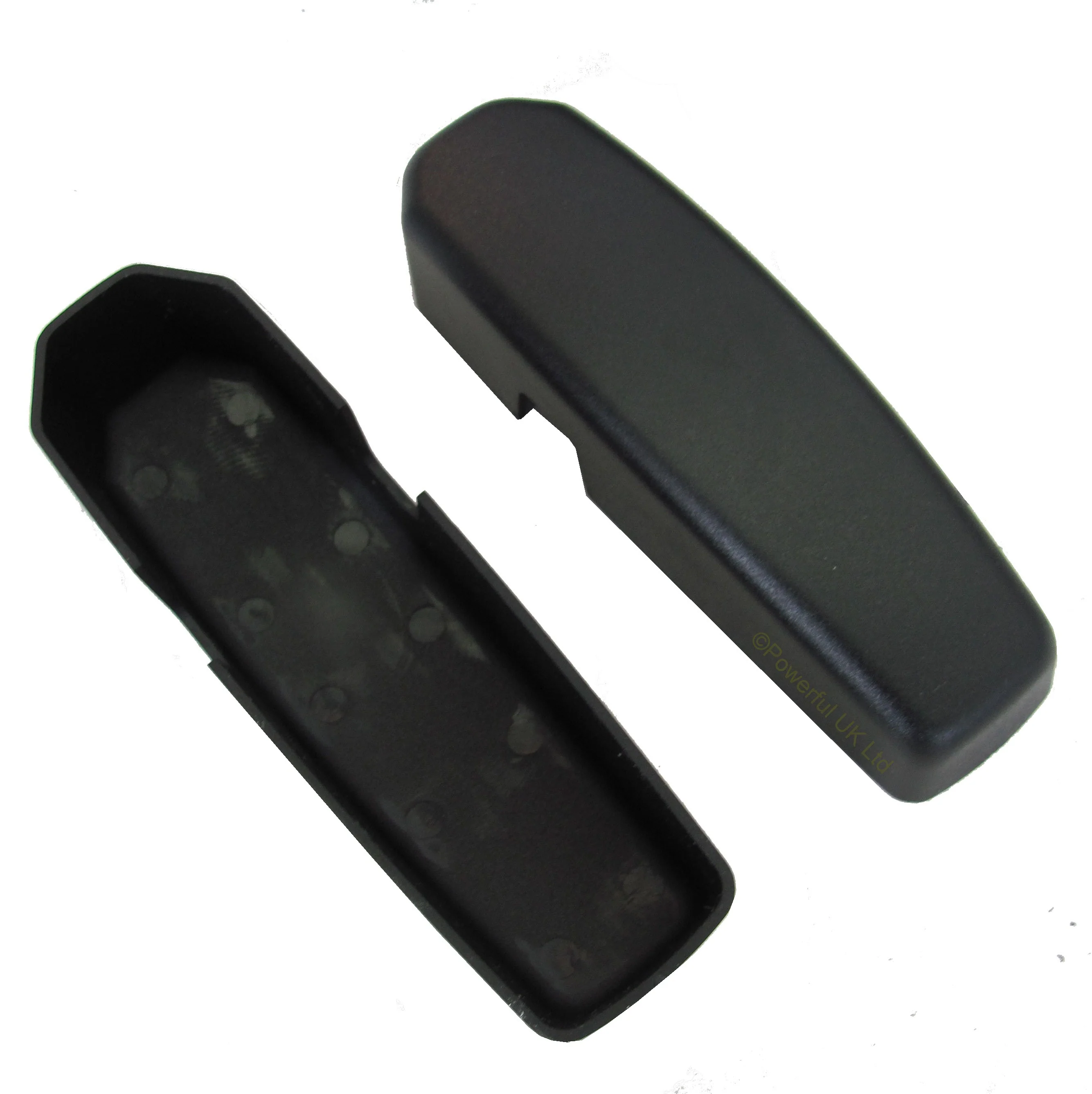 Windscreen Bracket Protector Covers - Black Plastic - for Land Rover Defender - Image 3