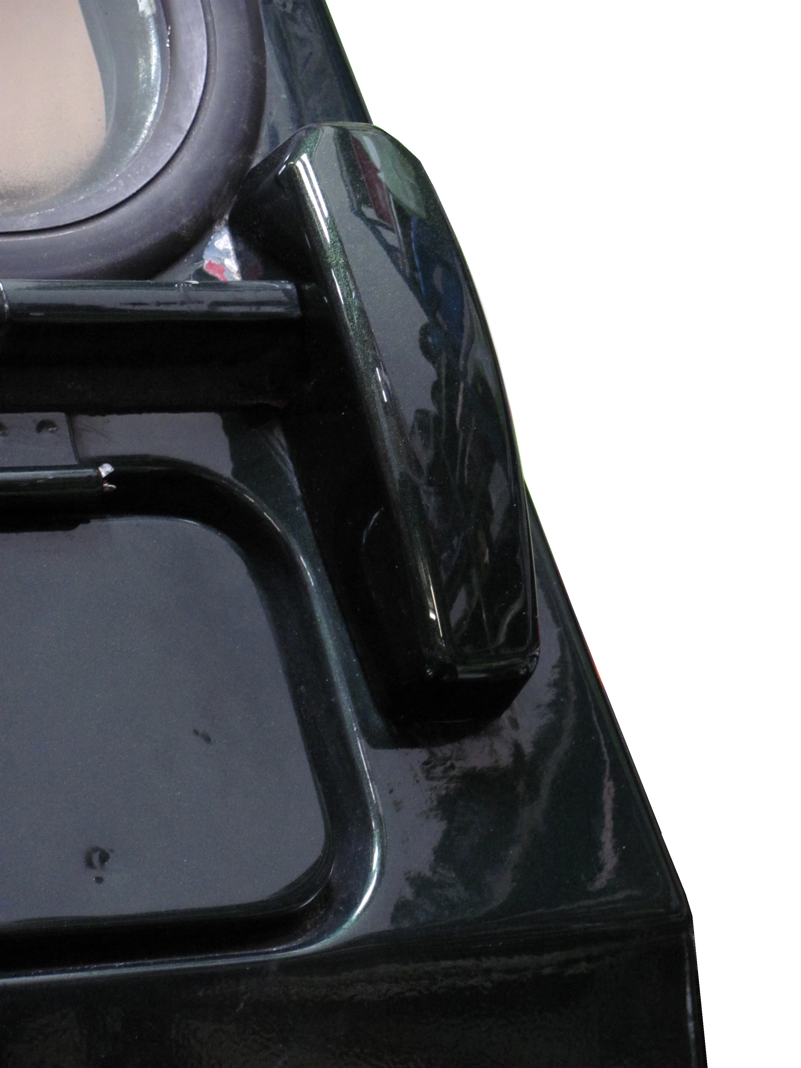 Windscreen Bracket Protector Covers - Epsom Green - for Land Rover Defender - Image 4